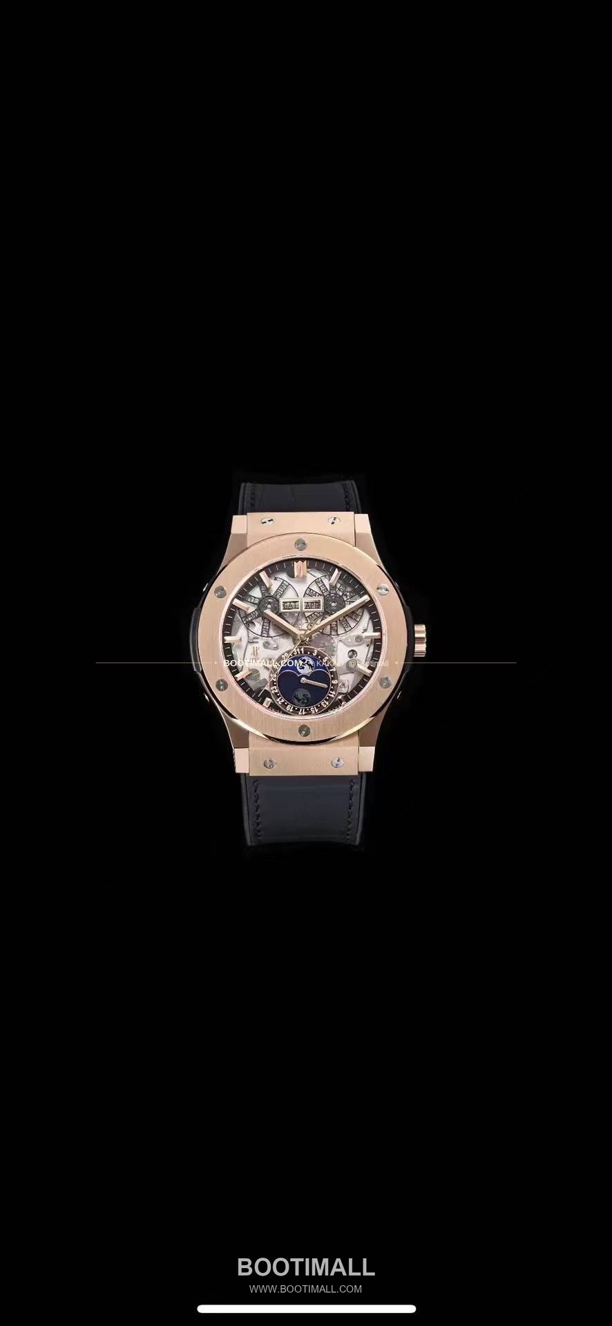 위블로 클래식 퓨전 스켈레톤 문페이즈 멀티캘린더 오토매틱 Hublot Classic Fusion Skeleton Moonphase Multicalendar Automatic 517.CX0170.LR 1