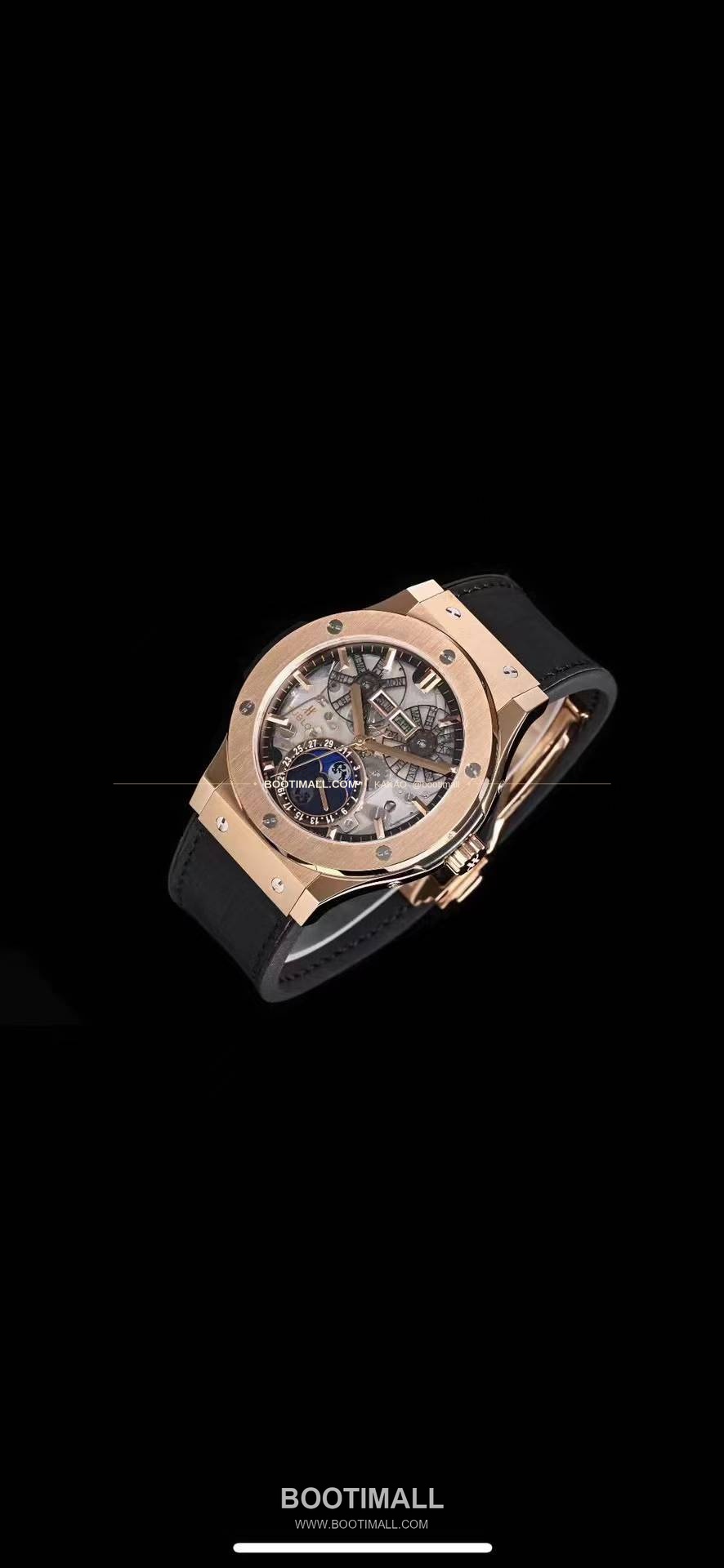 위블로 클래식 퓨전 스켈레톤 문페이즈 멀티캘린더 오토매틱 Hublot Classic Fusion Skeleton Moonphase Multicalendar Automatic 517.CX0170.LR 3
