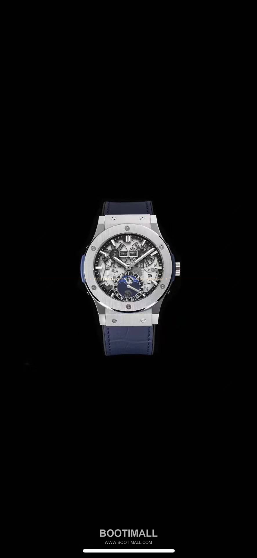 위블로 클래식 퓨전 스켈레톤 문페이즈 멀티캘린더 오토매틱 Hublot Classic Fusion Skeleton Moonphase Multicalendar Automatic 517.CX0170.LR 1