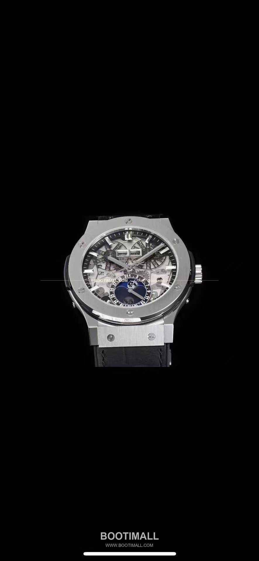 위블로 클래식 퓨전 스켈레톤 문페이즈 멀티캘린더 오토매틱 Hublot Classic Fusion Skeleton Moonphase Multicalendar Automatic 517.CX0170.LR 2
