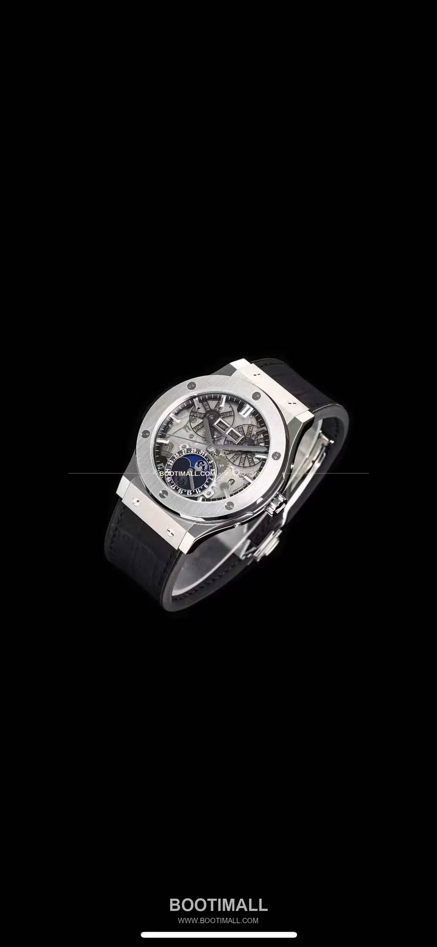 위블로 클래식 퓨전 스켈레톤 문페이즈 멀티캘린더 오토매틱 Hublot Classic Fusion Skeleton Moonphase Multicalendar Automatic 517.CX0170.LR 3
