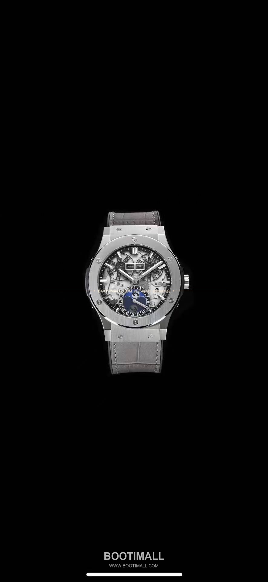 위블로 클래식 퓨전 스켈레톤 문페이즈 멀티캘린더 오토매틱 Hublot Classic Fusion Skeleton Moonphase Multicalendar Automatic 517.CX0170.LR 1