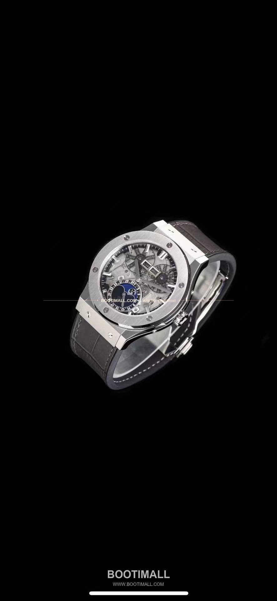 위블로 클래식 퓨전 스켈레톤 문페이즈 멀티캘린더 오토매틱 Hublot Classic Fusion Skeleton Moonphase Multicalendar Automatic 517.CX0170.LR 2