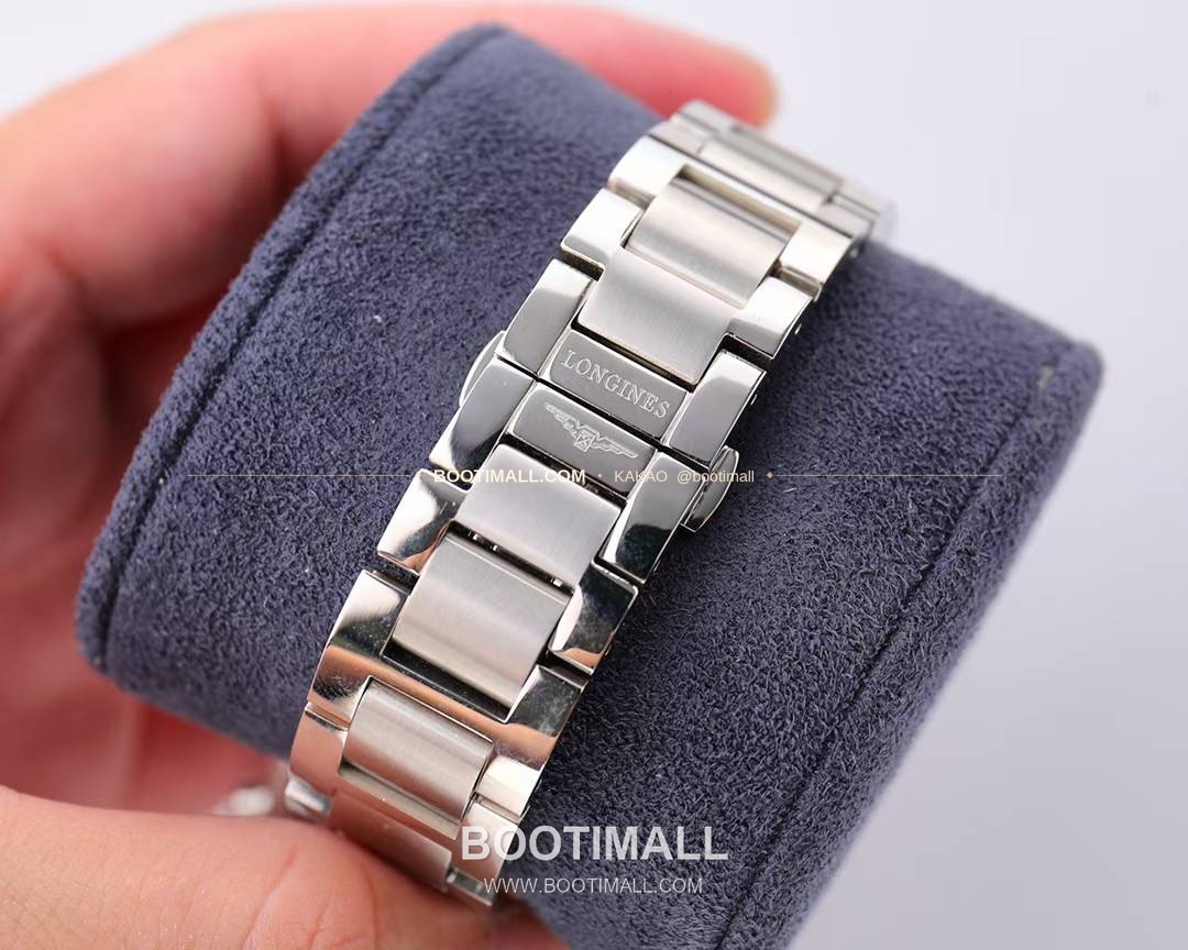 론진 헤리티지 스포츠 크로노그래프 스틸 블랙다이얼 오토매틱 Longines Heritage Sport Chronograph Steel Black Dial Automatic 42mm 7