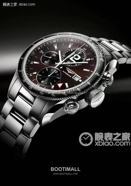 론진 헤리티지 스포츠 크로노그래프 스틸 블랙다이얼 오토매틱 Longines Heritage Sport Chronograph Steel Black Dial Automatic 42mm 9
