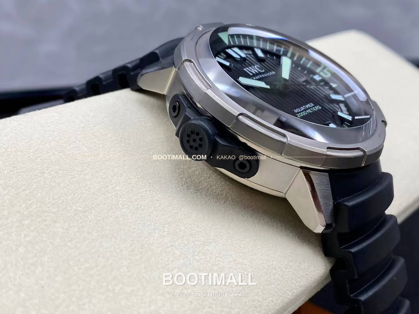 IWC 아쿠아타이머 딥 투 씨 티타늄 블랙다이얼 오토매틱 IWC Aquatimer Deep Two Titanium Black Dial Automatic 46mm 7