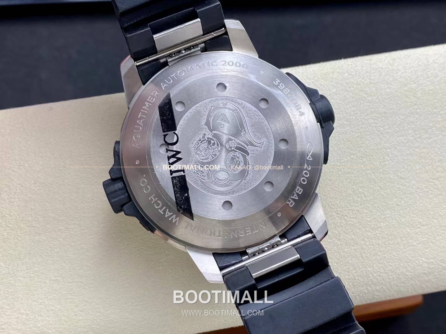 IWC 아쿠아타이머 딥 투 씨 티타늄 블랙다이얼 오토매틱 IWC Aquatimer Deep Two Titanium Black Dial Automatic 46mm 9