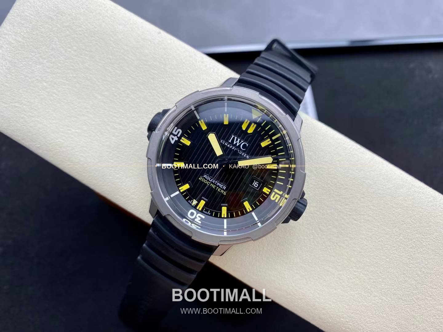 IWC 아쿠아타이머 딥 투 씨 티타늄 블랙다이얼 오토매틱 IWC Aquatimer Deep Two Titanium Black Dial Automatic 46mm 6