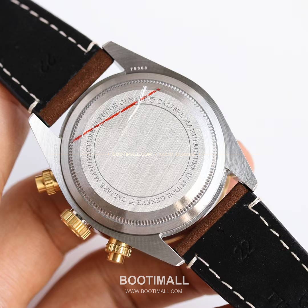 튜더 블랙베이 크로노 스틸 골드 블랙다이얼 크로노그래프 오토매틱 Tudor Black Bay Chrono Steel Gold Black Dial Chronograph Automatic M79363N 41mm 8