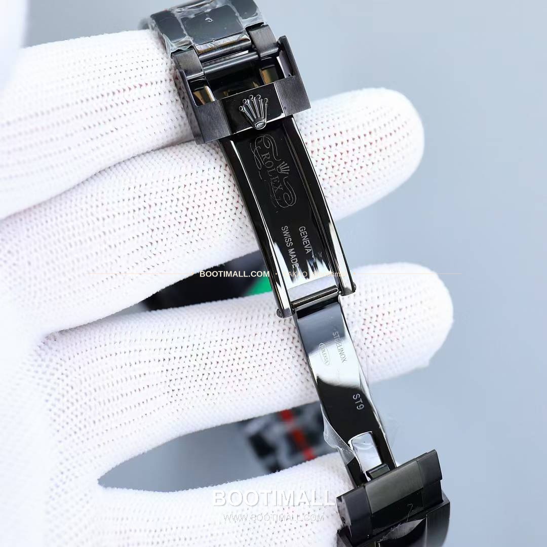 롤렉스 데이토나 904L스틸 올블랙 PVD 크로노그래프 오토매틱 Rolex Daytona 904L Steel All Black PVD Chronograph Automatic 40mm 9