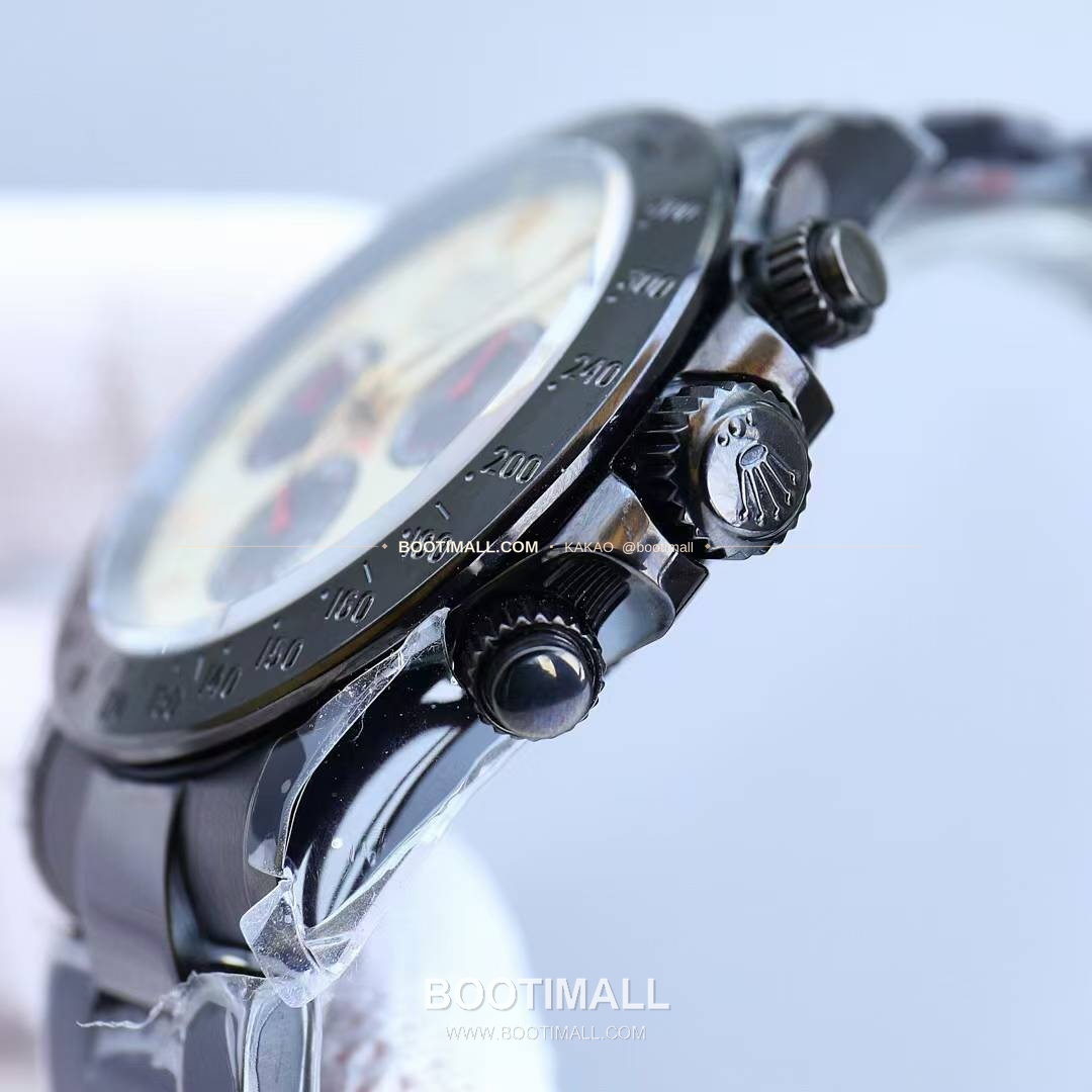 롤렉스 데이토나 904L스틸 올블랙 PVD 크로노그래프 오토매틱 Rolex Daytona 904L Steel All Black PVD Chronograph Automatic 40mm 8
