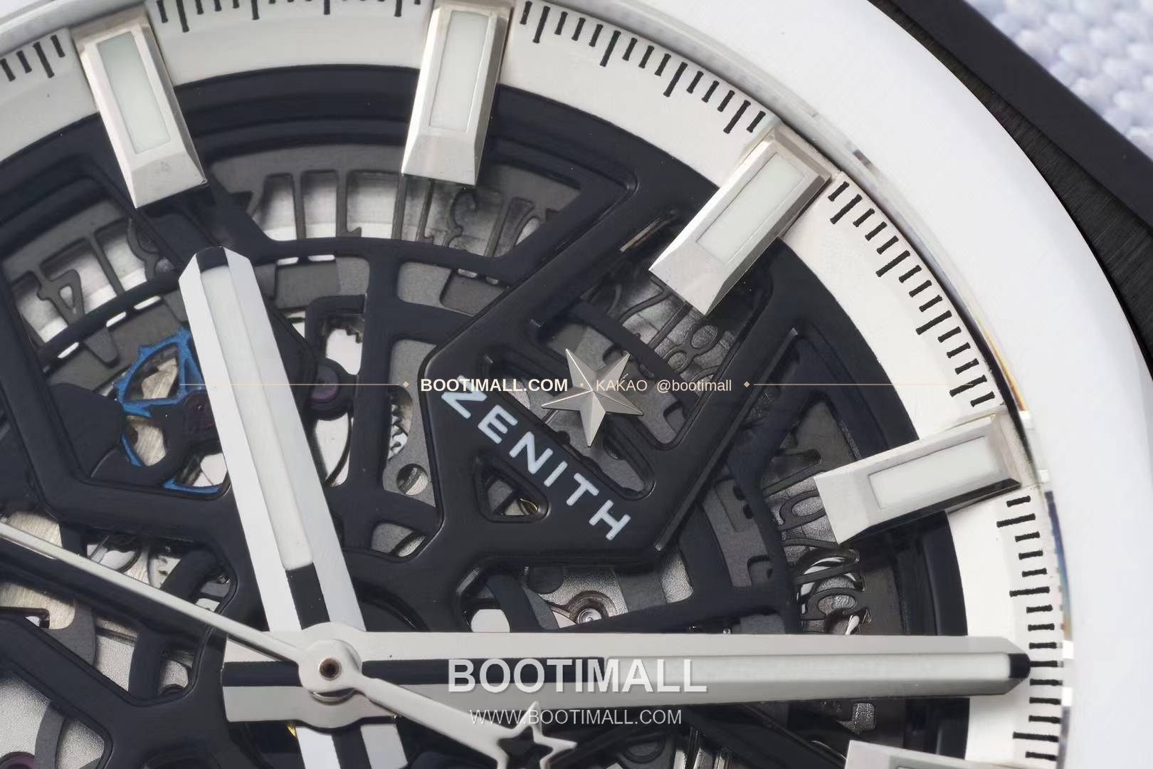제니스 디파이 스켈레톤 스틸 스타다이얼 오토매틱 Zenith Defy Skeleton Steel Star Dial Automatic 41mm 4