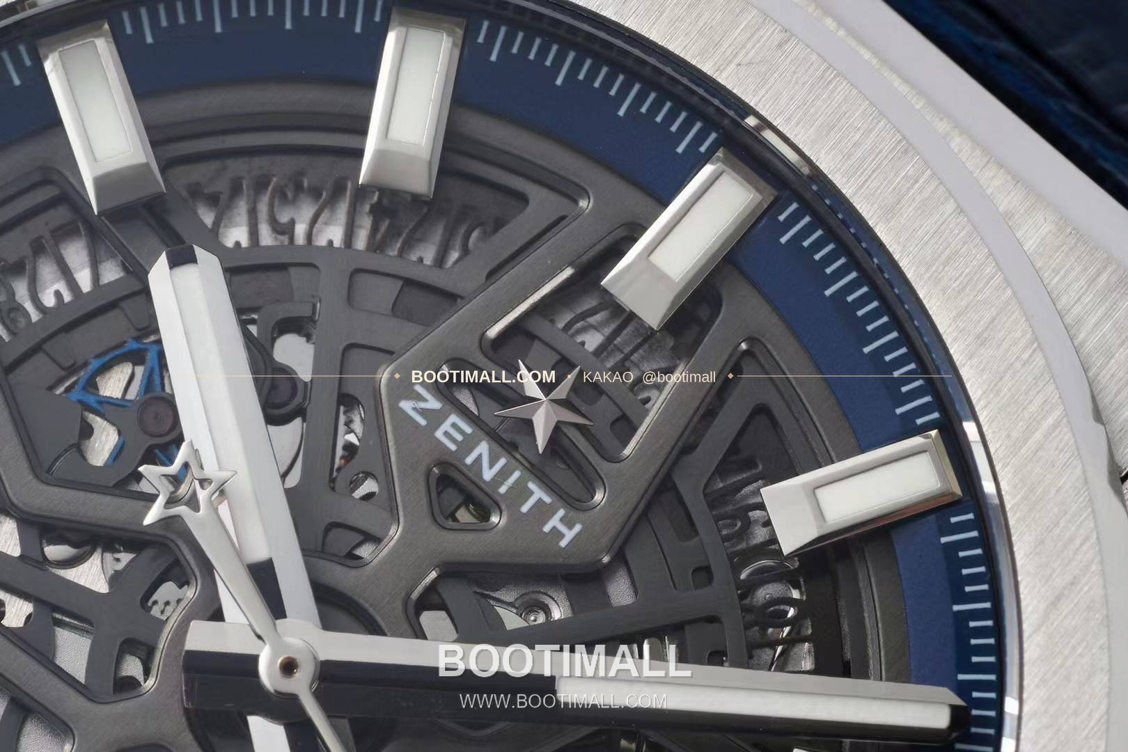 제니스 디파이 스켈레톤 스틸 스타다이얼 오토매틱 Zenith Defy Skeleton Steel Star Dial Automatic 41mm 4