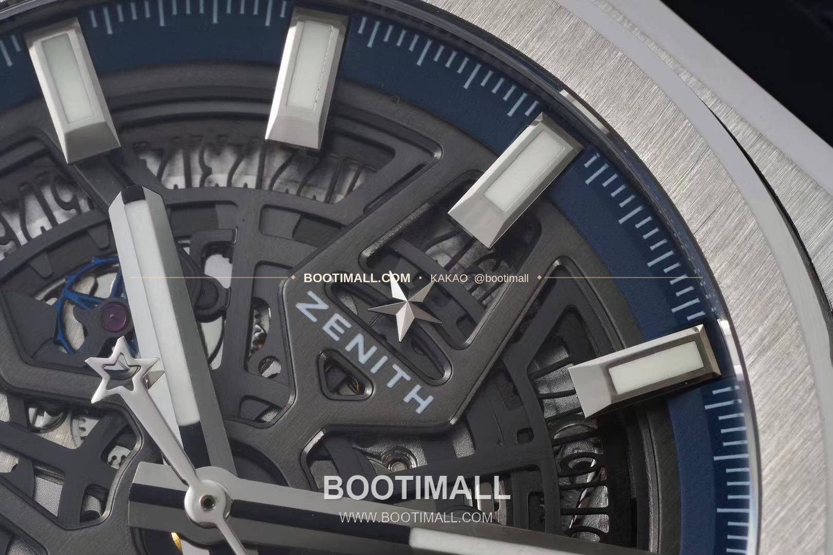 제니스 디파이 스켈레톤 스틸 스타다이얼 오토매틱 Zenith Defy Skeleton Steel Star Dial Automatic 41mm 4