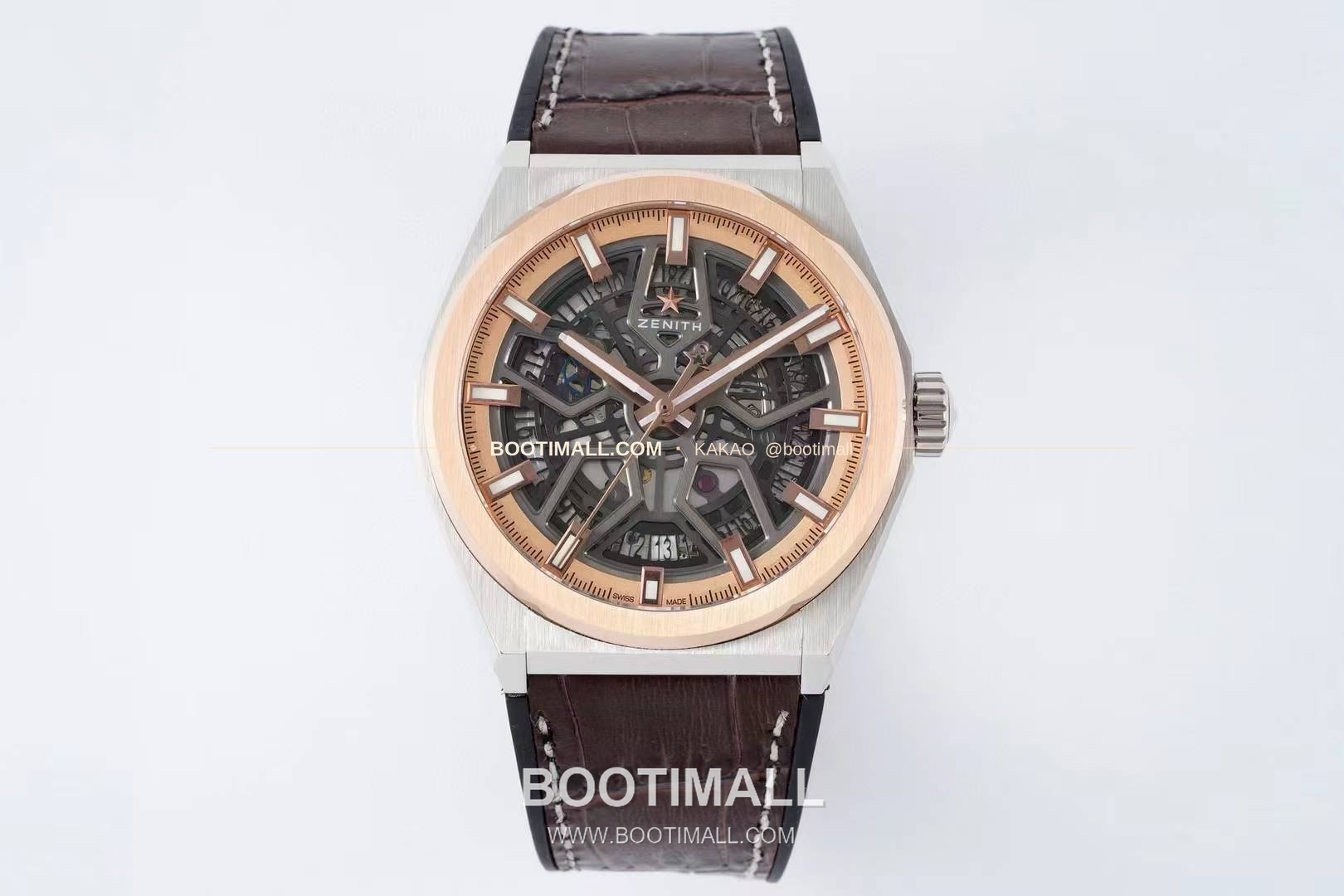 제니스 디파이 스켈레톤 스틸 스타다이얼 오토매틱 Zenith Defy Skeleton Steel Star Dial Automatic 41mm 1