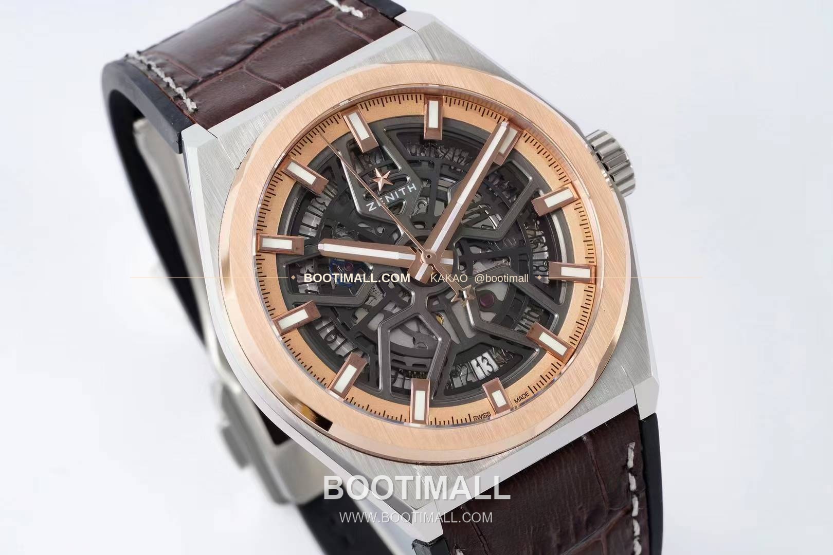 제니스 디파이 스켈레톤 스틸 스타다이얼 오토매틱 Zenith Defy Skeleton Steel Star Dial Automatic 41mm 2
