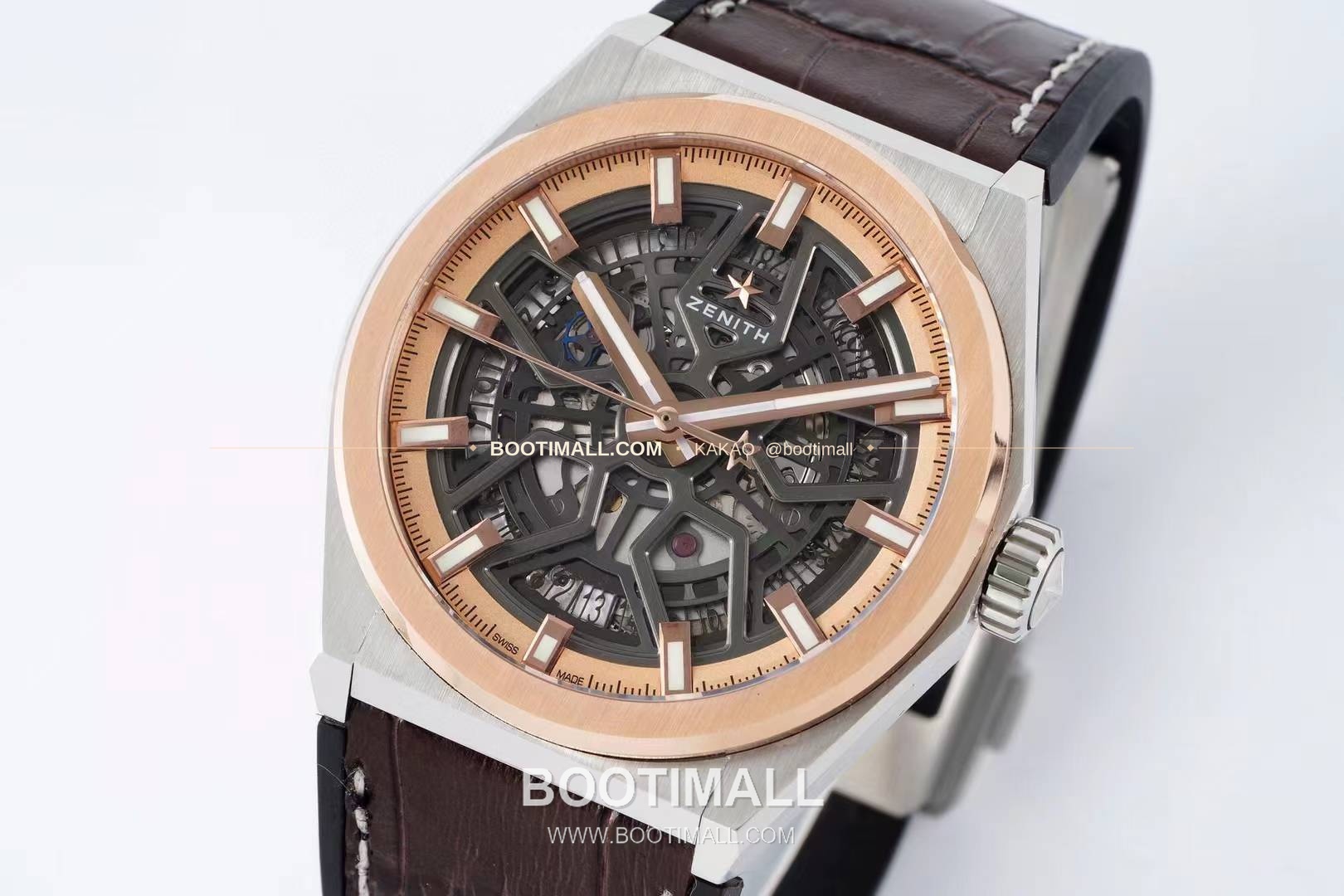 제니스 디파이 스켈레톤 스틸 스타다이얼 오토매틱 Zenith Defy Skeleton Steel Star Dial Automatic 41mm 3