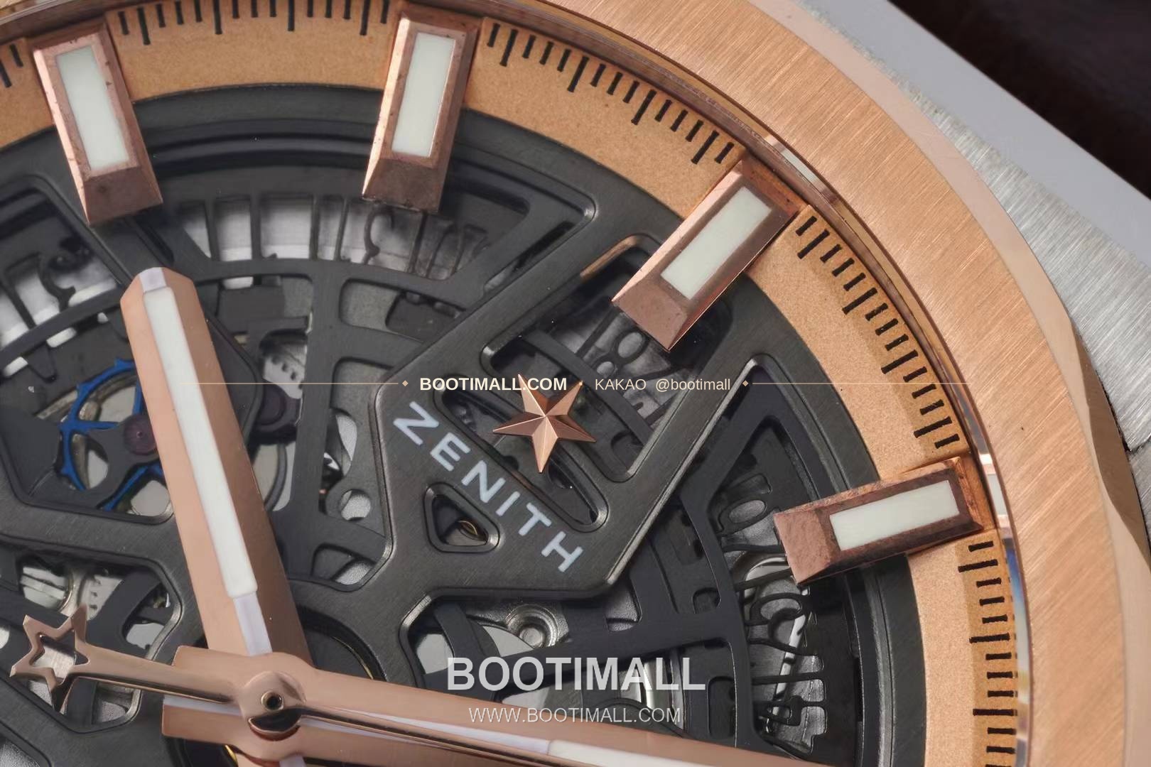 제니스 디파이 스켈레톤 스틸 스타다이얼 오토매틱 Zenith Defy Skeleton Steel Star Dial Automatic 41mm 4