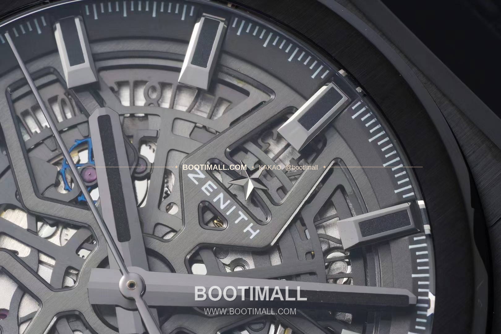 제니스 디파이 스켈레톤 스틸 스타다이얼 오토매틱 Zenith Defy Skeleton Steel Star Dial Automatic 41mm 4