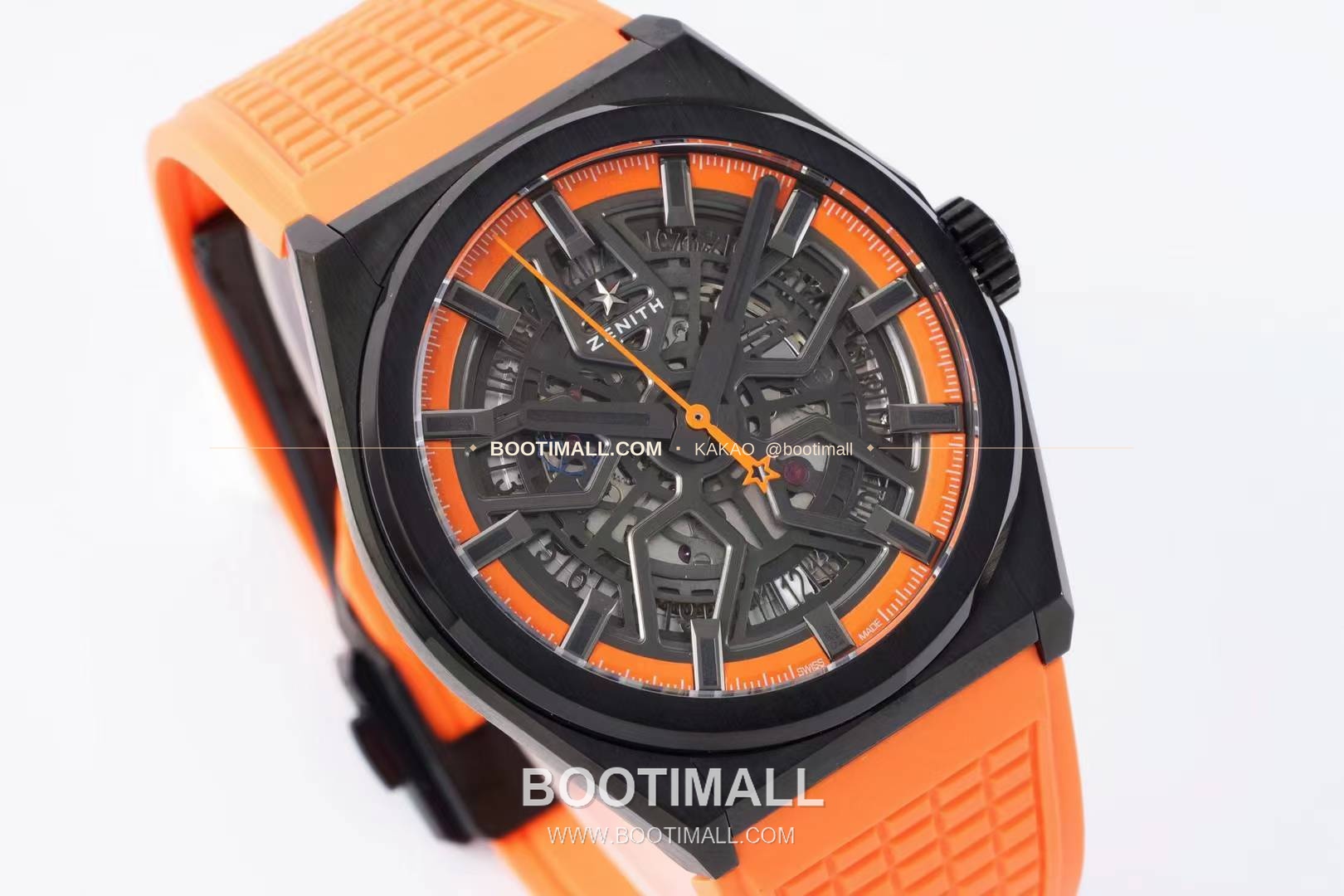 제니스 디파이 스켈레톤 스틸 스타다이얼 오토매틱 Zenith Defy Skeleton Steel Star Dial Automatic 41mm 2