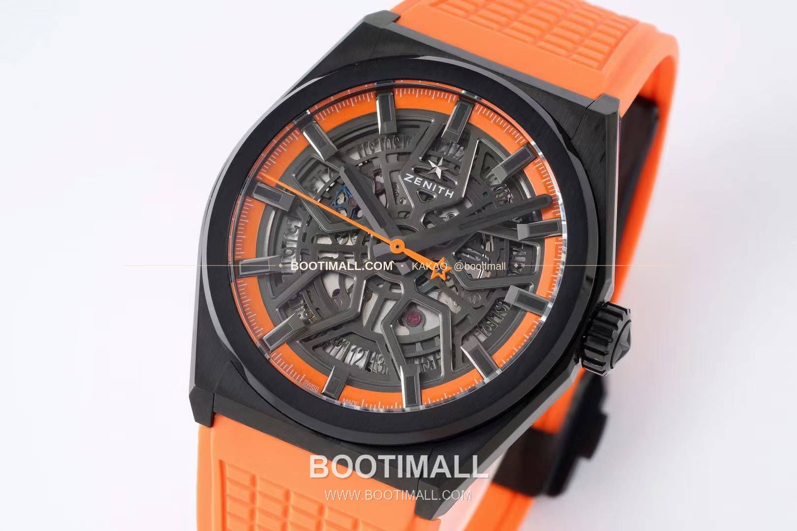 제니스 디파이 스켈레톤 스틸 스타다이얼 오토매틱 Zenith Defy Skeleton Steel Star Dial Automatic 41mm 3