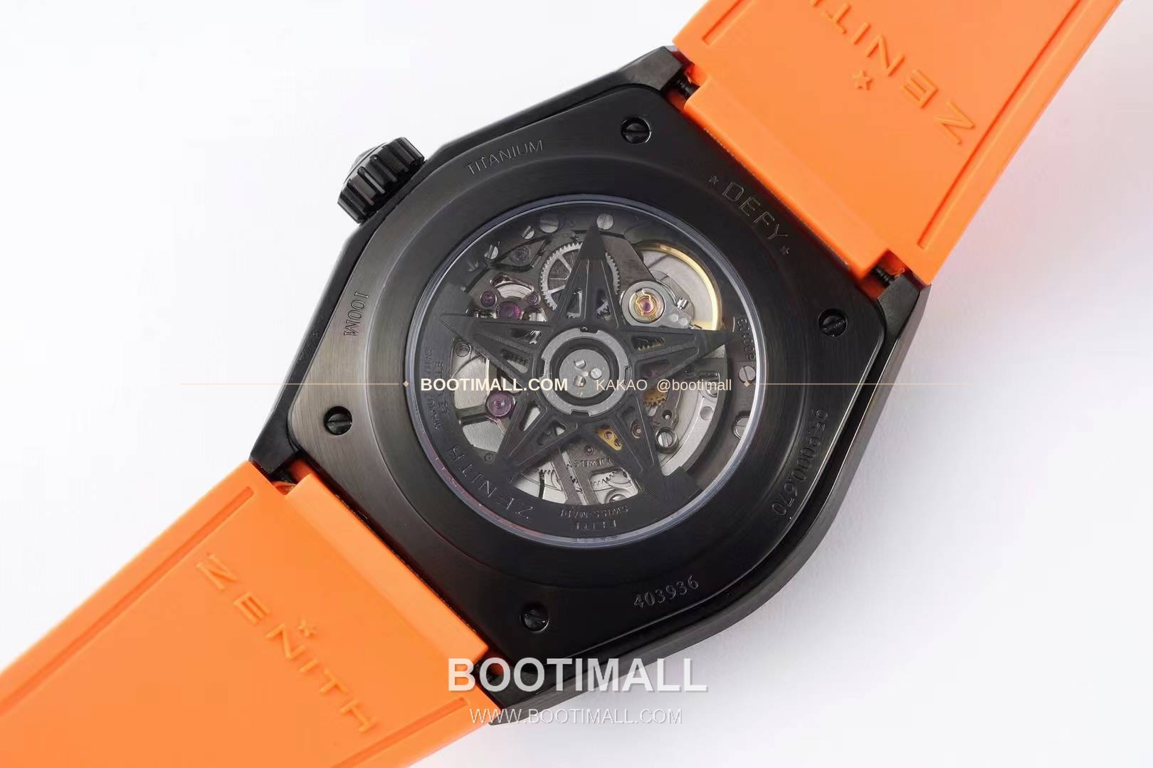 제니스 디파이 스켈레톤 스틸 스타다이얼 오토매틱 Zenith Defy Skeleton Steel Star Dial Automatic 41mm 8