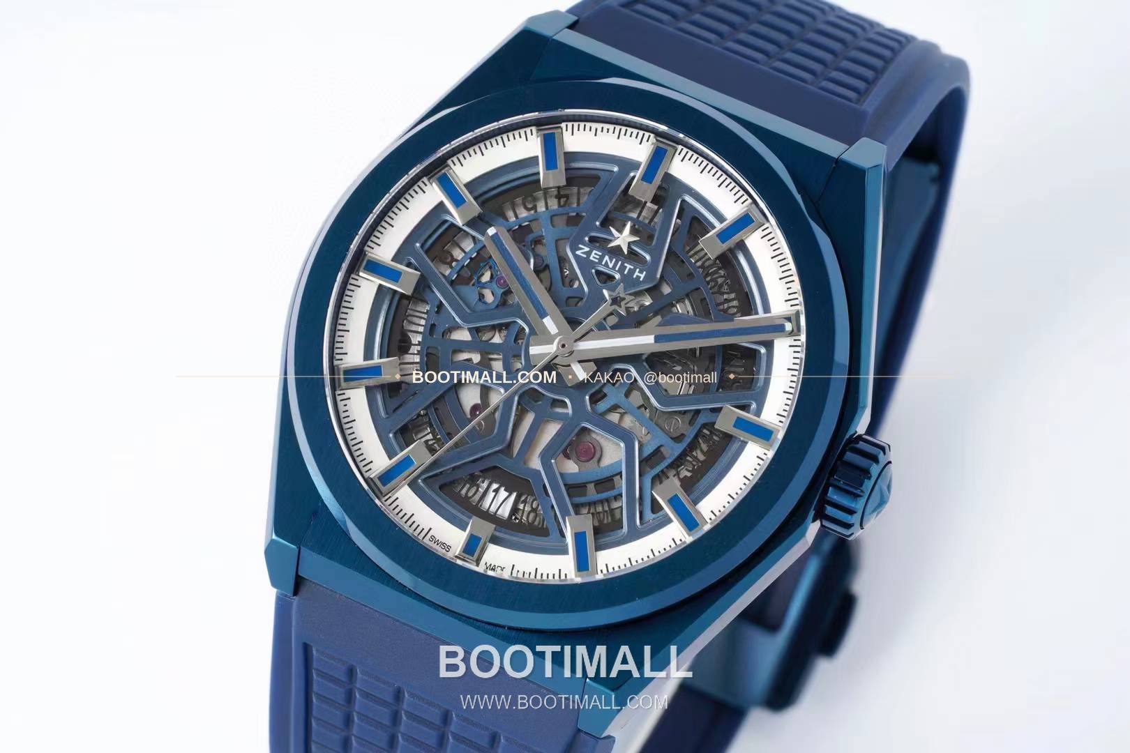 제니스 디파이 스켈레톤 스틸 스타다이얼 오토매틱 Zenith Defy Skeleton Steel Star Dial Automatic 41mm 3