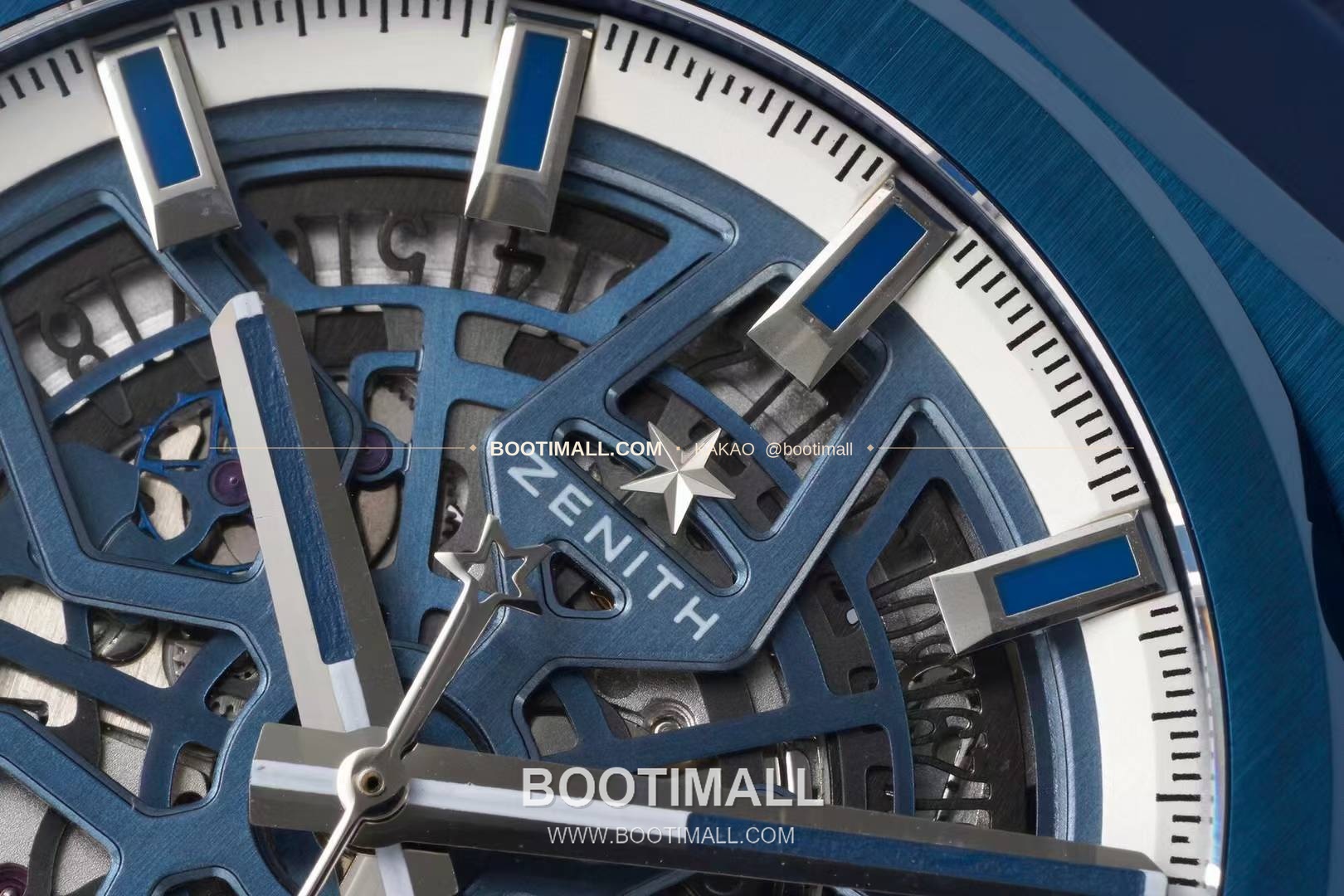 제니스 디파이 스켈레톤 스틸 스타다이얼 오토매틱 Zenith Defy Skeleton Steel Star Dial Automatic 41mm 4