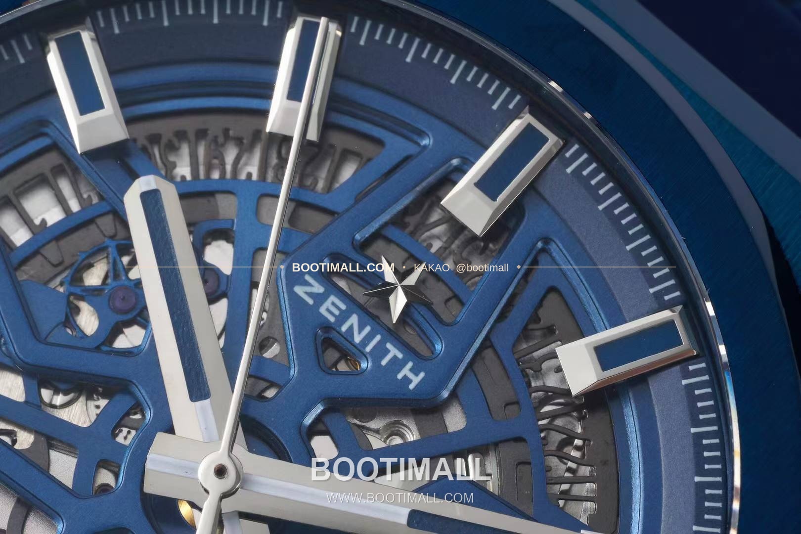 제니스 디파이 스켈레톤 스틸 스타다이얼 오토매틱 Zenith Defy Skeleton Steel Star Dial Automatic 41mm 4