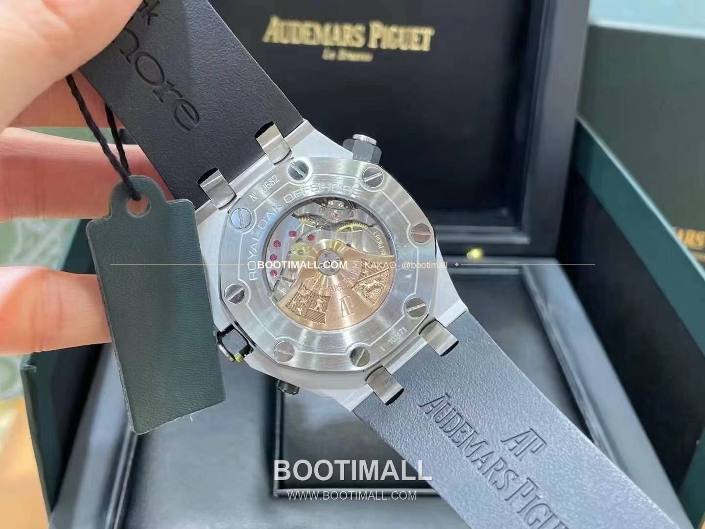 오데마피게 로열오크 오프쇼어 크로노그래프 스틸 블랙다이얼 오토매틱 Audemars Piguet Royal Oak Offshore Chronograph Steel Black Dial Automatic 26703 42mm 6