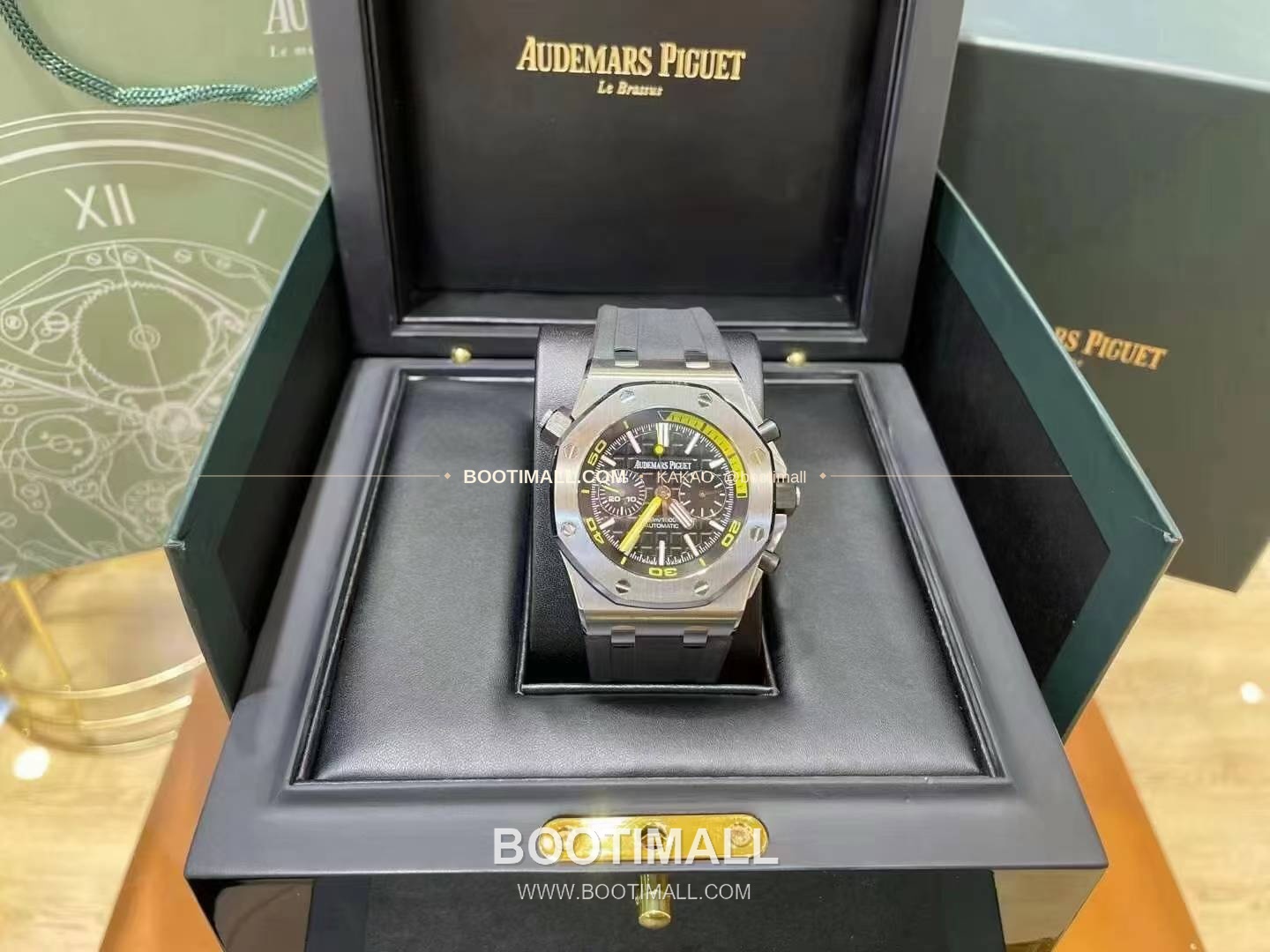 오데마피게 로열오크 오프쇼어 크로노그래프 스틸 블랙다이얼 오토매틱 Audemars Piguet Royal Oak Offshore Chronograph Steel Black Dial Automatic 26703 42mm 9