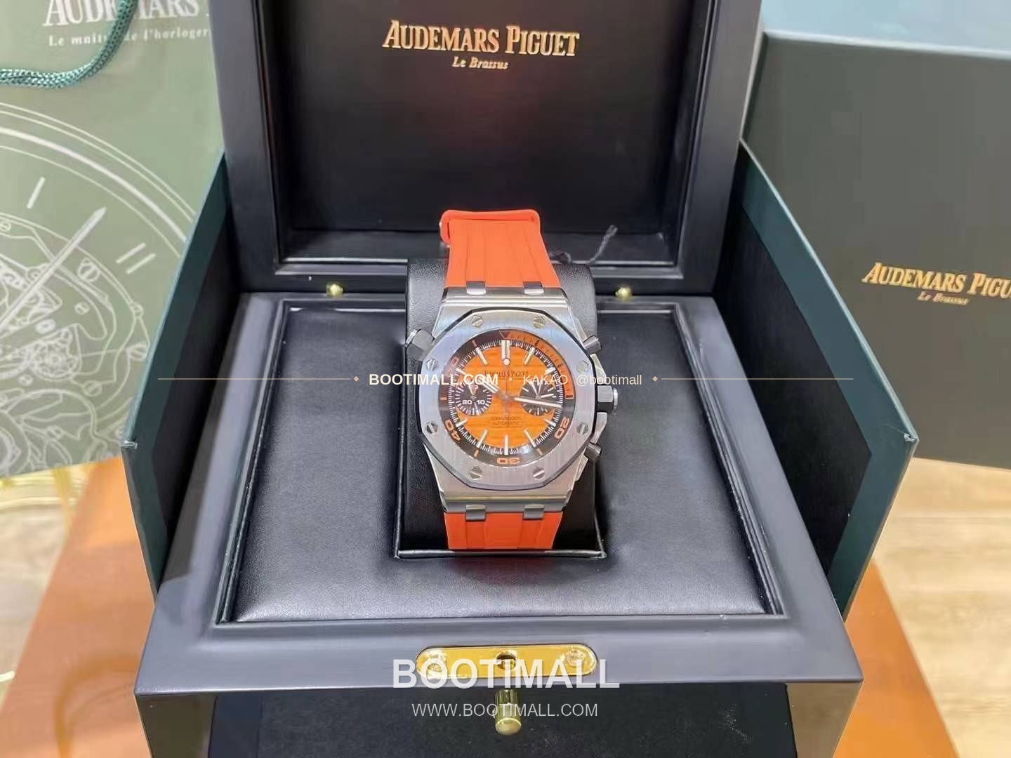 오데마피게 로열오크 오프쇼어 크로노그래프 스틸 블랙다이얼 오토매틱 Audemars Piguet Royal Oak Offshore Chronograph Steel Black Dial Automatic 26703 42mm 9