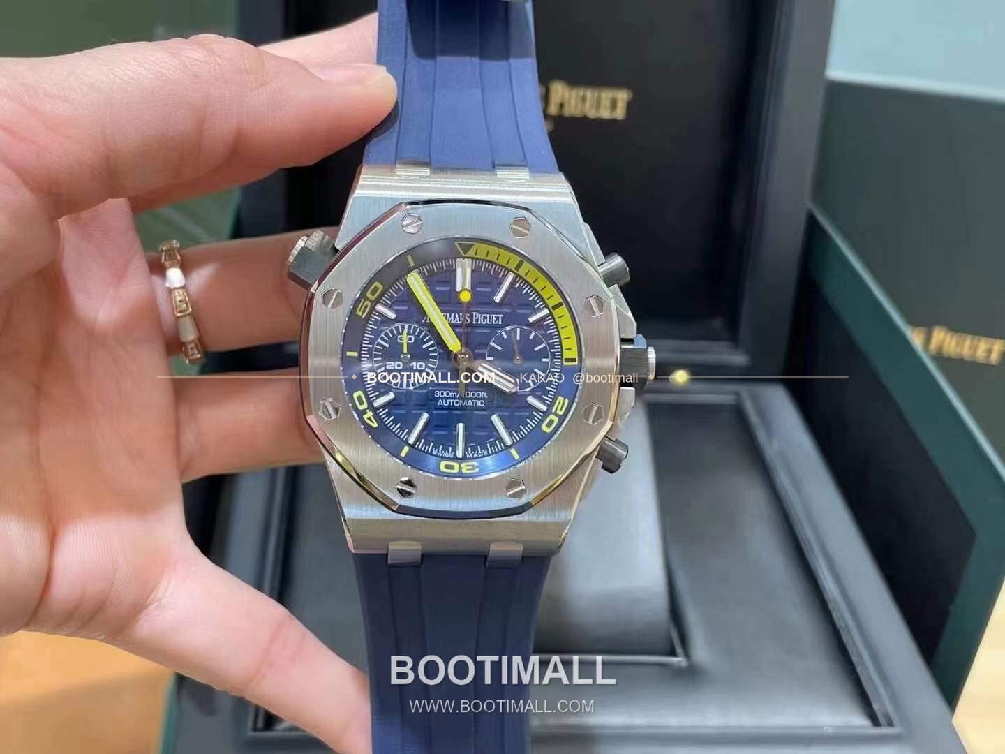 오데마피게 로열오크 오프쇼어 크로노그래프 스틸 블랙다이얼 오토매틱 Audemars Piguet Royal Oak Offshore Chronograph Steel Black Dial Automatic 26703 42mm 1