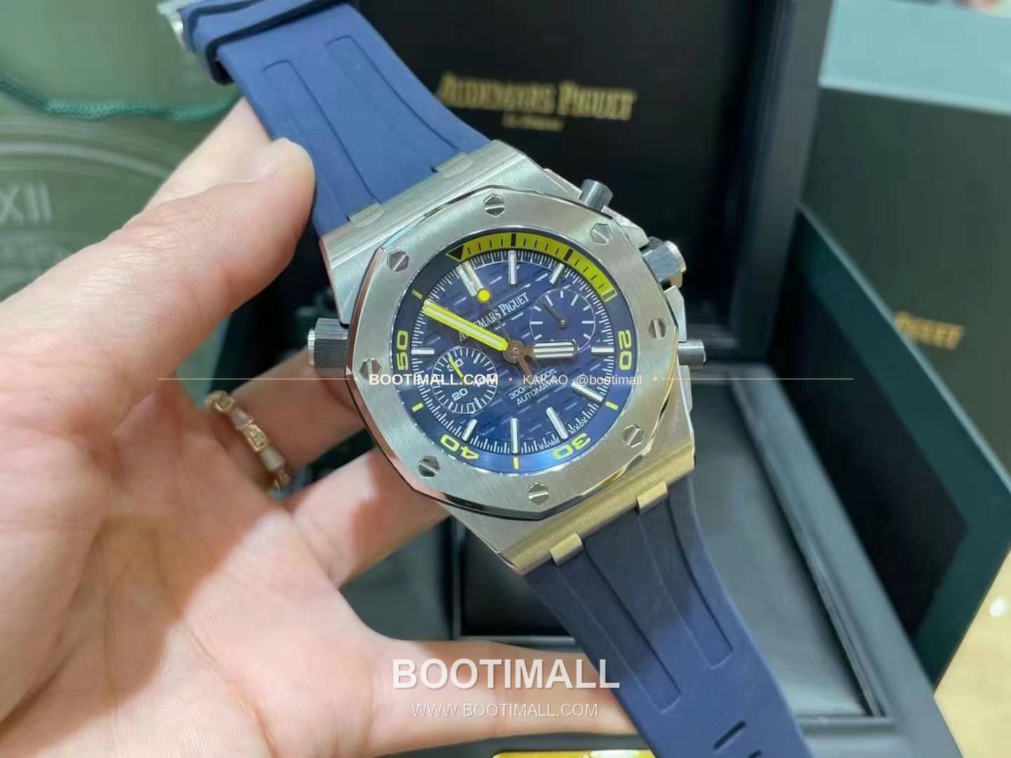 오데마피게 로열오크 오프쇼어 크로노그래프 스틸 블랙다이얼 오토매틱 Audemars Piguet Royal Oak Offshore Chronograph Steel Black Dial Automatic 26703 42mm 3