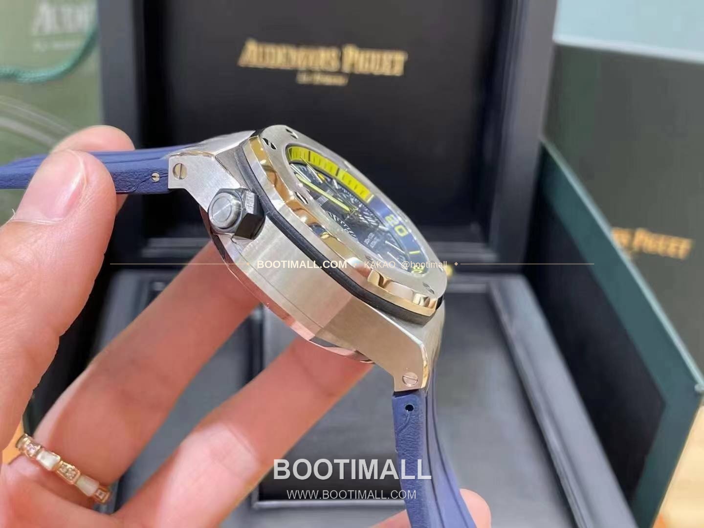 오데마피게 로열오크 오프쇼어 크로노그래프 스틸 블랙다이얼 오토매틱 Audemars Piguet Royal Oak Offshore Chronograph Steel Black Dial Automatic 26703 42mm 5