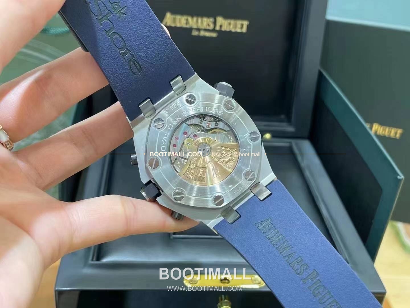 오데마피게 로열오크 오프쇼어 크로노그래프 스틸 블랙다이얼 오토매틱 Audemars Piguet Royal Oak Offshore Chronograph Steel Black Dial Automatic 26703 42mm 6