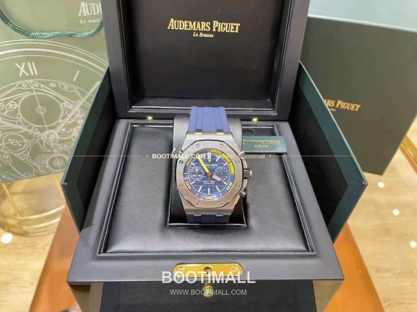 오데마피게 로열오크 오프쇼어 크로노그래프 스틸 블랙다이얼 오토매틱 Audemars Piguet Royal Oak Offshore Chronograph Steel Black Dial Automatic 26703 42mm 9
