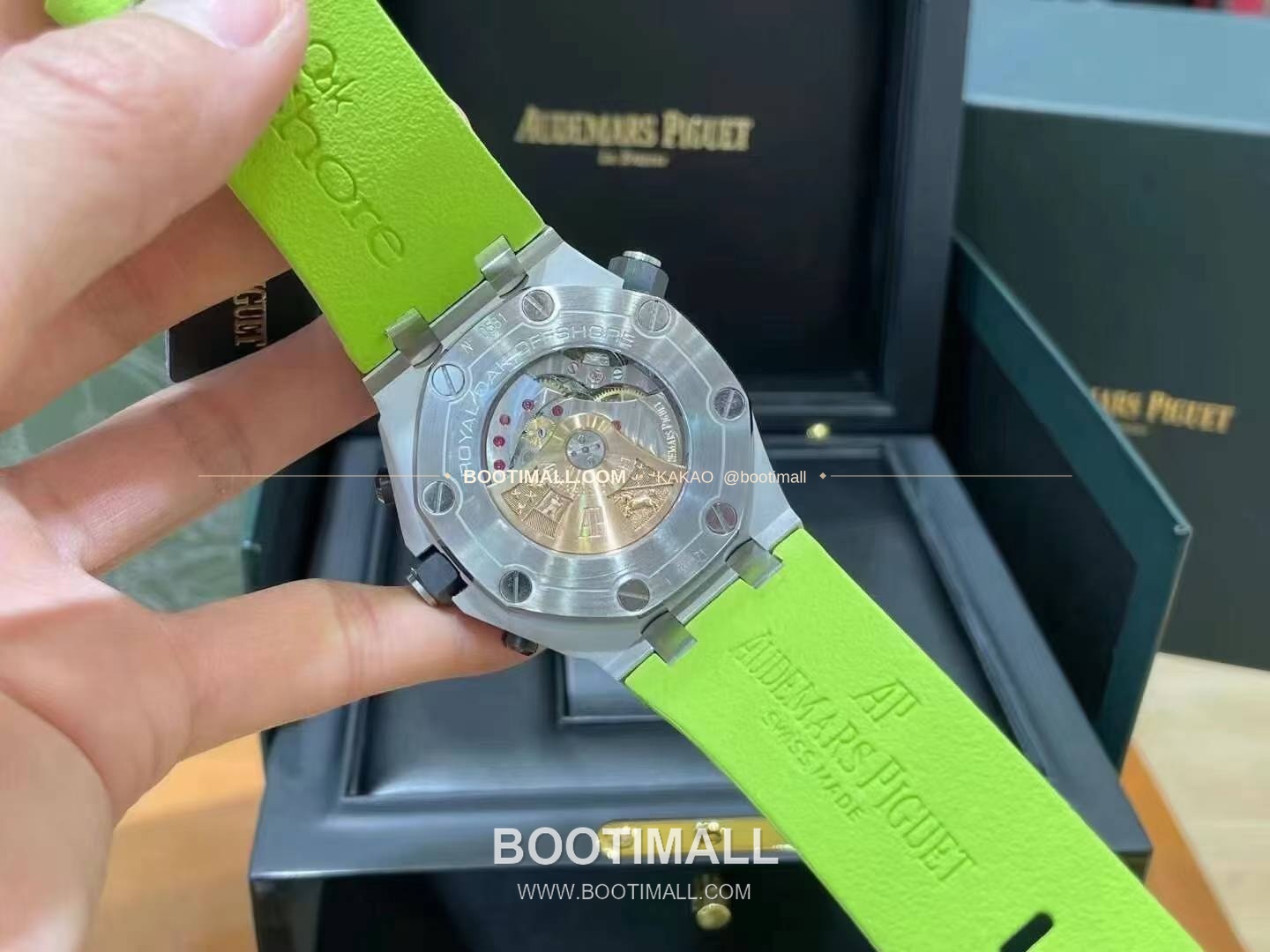 오데마피게 로열오크 오프쇼어 크로노그래프 스틸 블랙다이얼 오토매틱 Audemars Piguet Royal Oak Offshore Chronograph Steel Black Dial Automatic 26703 42mm 6