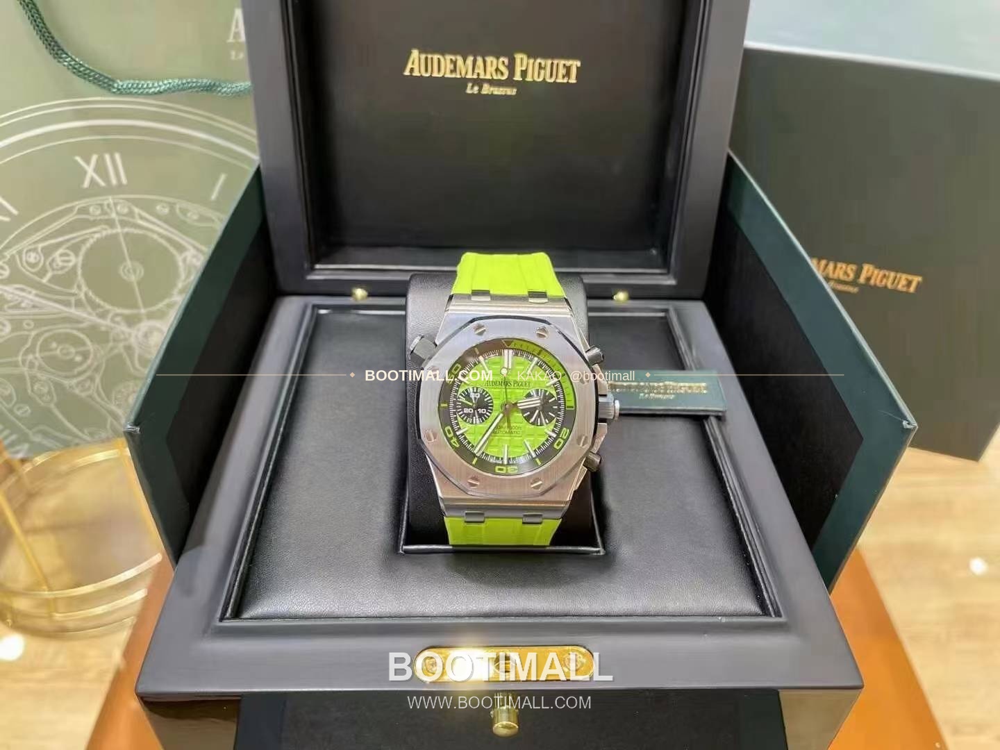 오데마피게 로열오크 오프쇼어 크로노그래프 스틸 블랙다이얼 오토매틱 Audemars Piguet Royal Oak Offshore Chronograph Steel Black Dial Automatic 26703 42mm 9