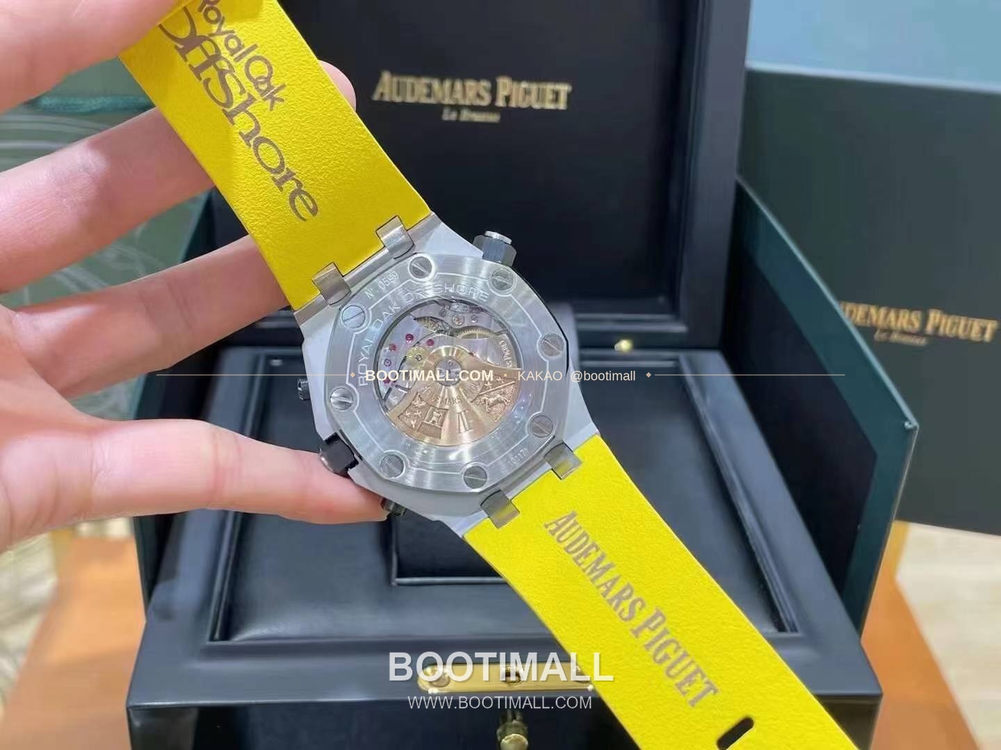 오데마피게 로열오크 오프쇼어 크로노그래프 스틸 블랙다이얼 오토매틱 Audemars Piguet Royal Oak Offshore Chronograph Steel Black Dial Automatic 26703 42mm 6
