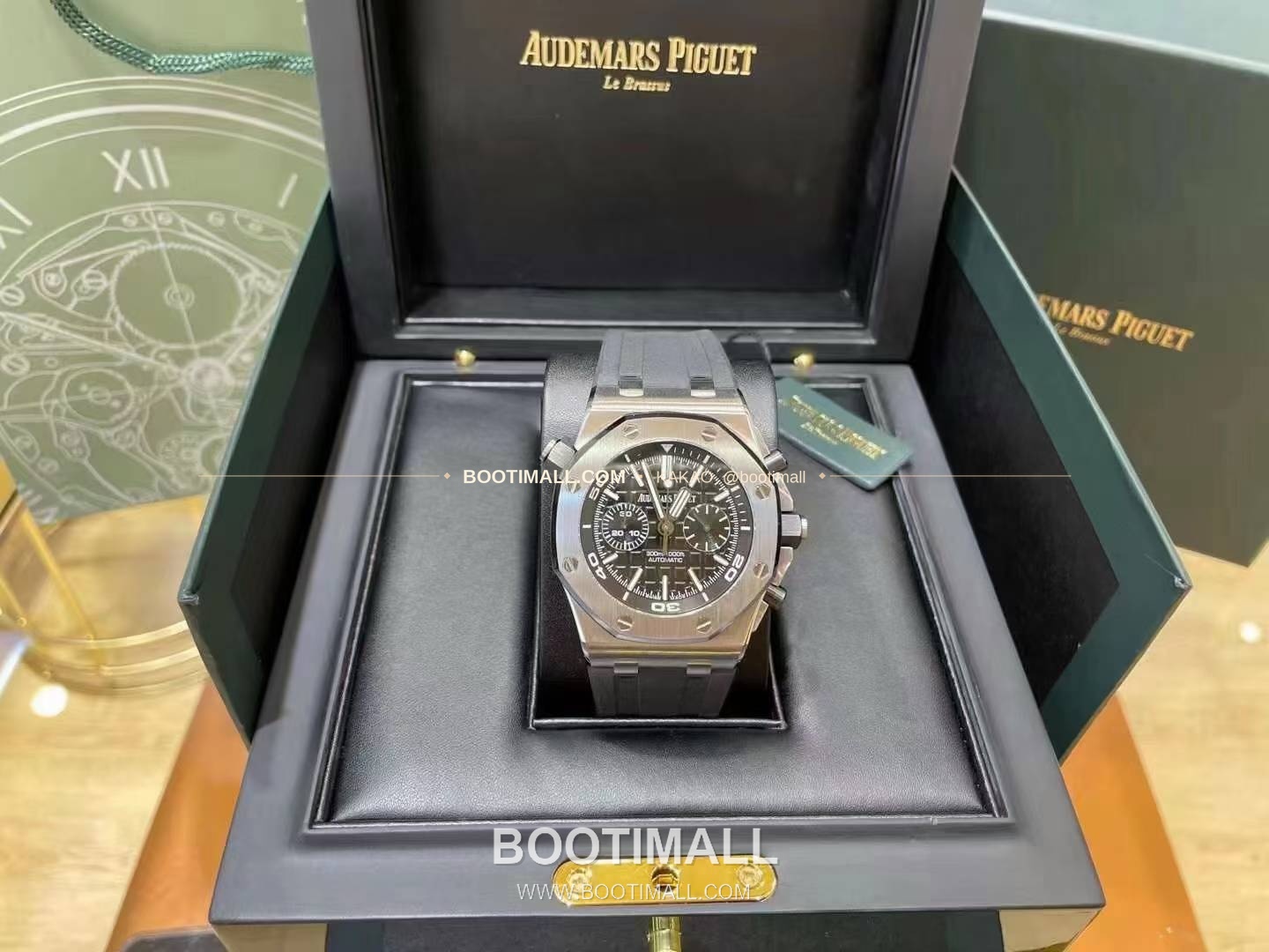 오데마피게 로열오크 오프쇼어 크로노그래프 스틸 블랙다이얼 오토매틱 Audemars Piguet Royal Oak Offshore Chronograph Steel Black Dial Automatic 26703 42mm 9