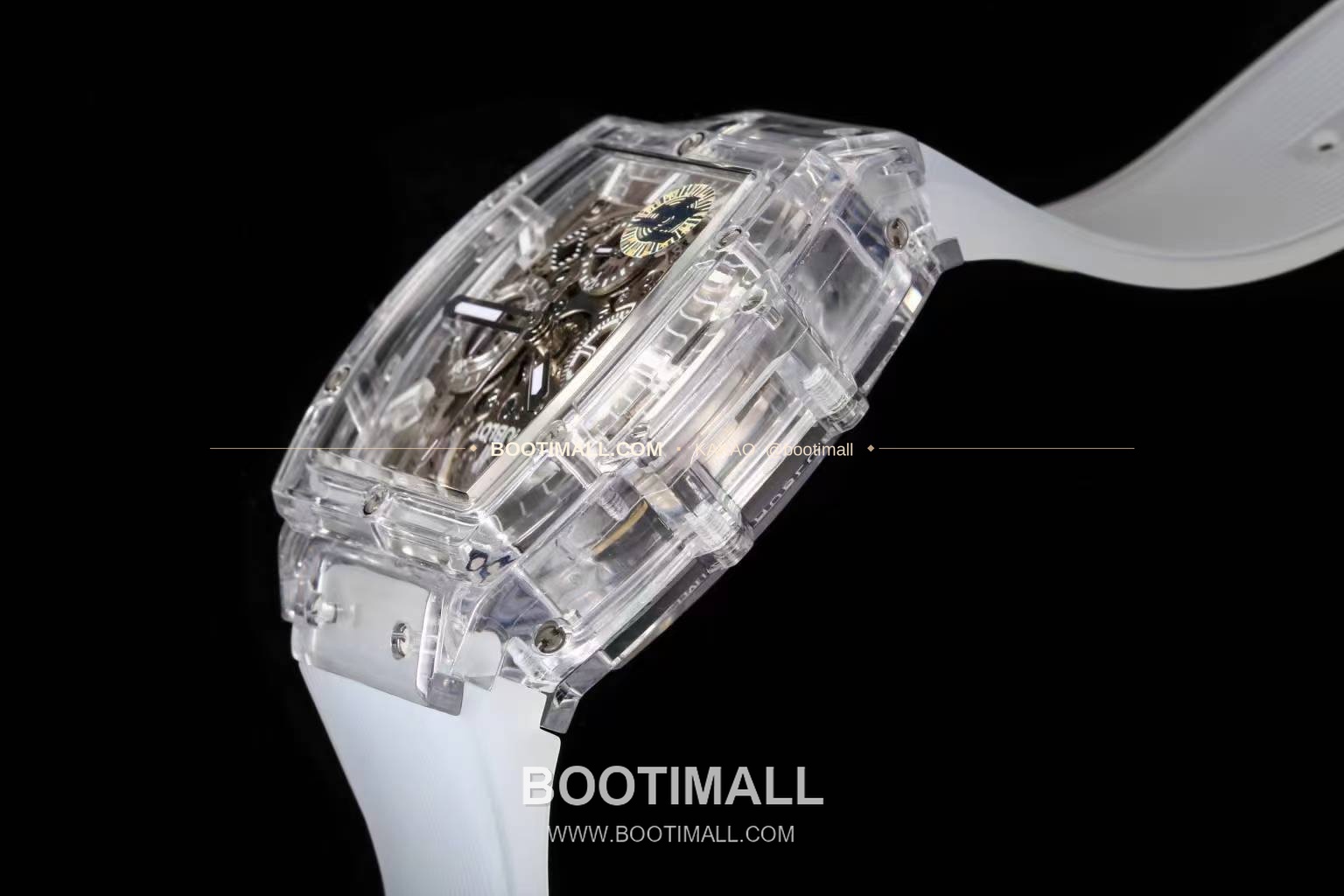 위블로 스피릿 오브 빅뱅 올클리어 스켈레톤 크로노그래프 오토매틱 Hublot Spirit of Big Bang All Clear Skeleton Chronograph Automatic 641.JX.0120.RT 42mm 6