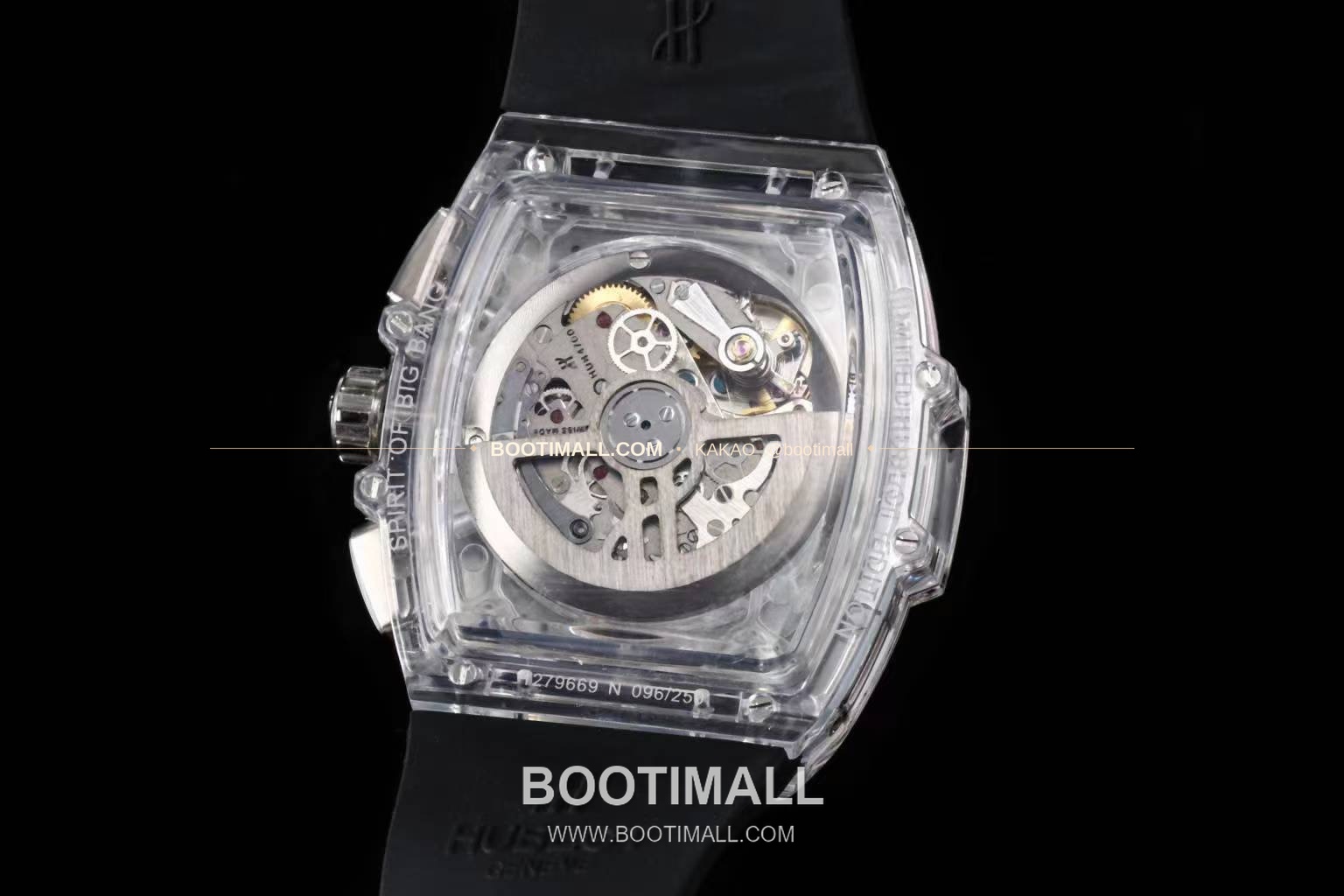 위블로 스피릿 오브 빅뱅 올클리어 스켈레톤 크로노그래프 오토매틱 Hublot Spirit of Big Bang All Clear Skeleton Chronograph Automatic 641.JX.0120.RT 42mm 8