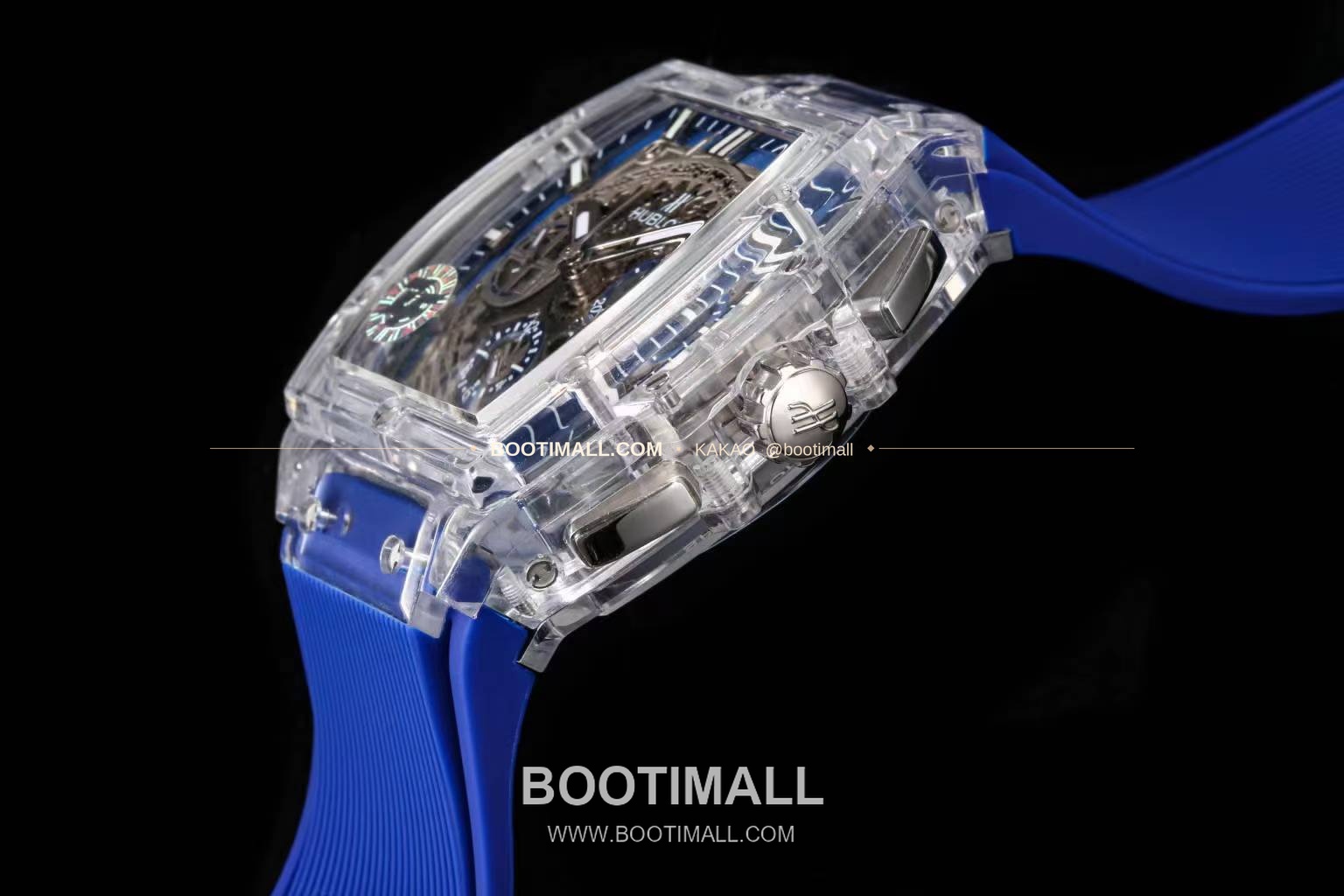 위블로 스피릿 오브 빅뱅 올클리어 스켈레톤 크로노그래프 오토매틱 Hublot Spirit of Big Bang All Clear Skeleton Chronograph Automatic 641.JX.0120.RT 42mm 4