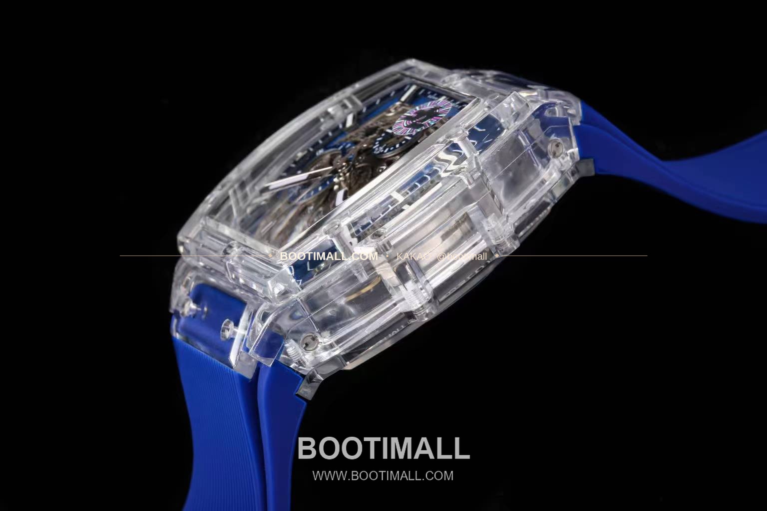 위블로 스피릿 오브 빅뱅 올클리어 스켈레톤 크로노그래프 오토매틱 Hublot Spirit of Big Bang All Clear Skeleton Chronograph Automatic 641.JX.0120.RT 42mm 5