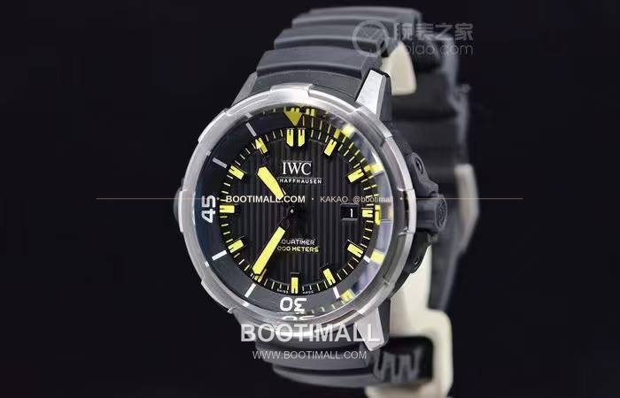 IWC 아쿠아타이머 딥 투 씨 티타늄 블랙다이얼 오토매틱 IWC Aquatimer Deep Two Titanium Black Dial Automatic 46mm 2