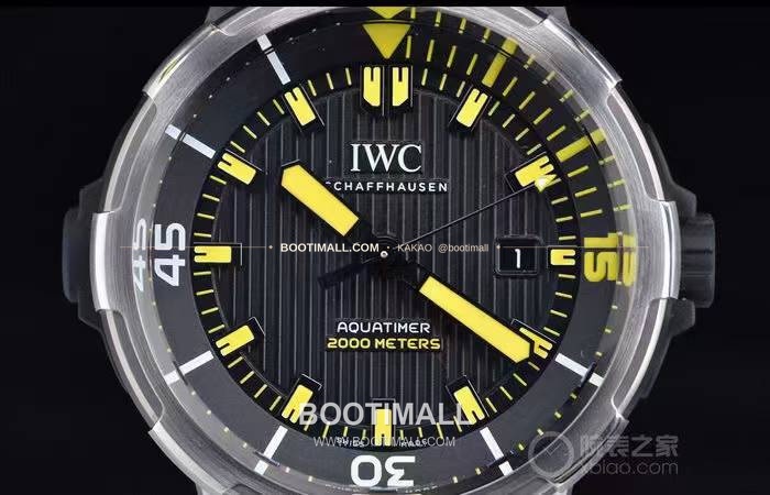 IWC 아쿠아타이머 딥 투 씨 티타늄 블랙다이얼 오토매틱 IWC Aquatimer Deep Two Titanium Black Dial Automatic 46mm 5