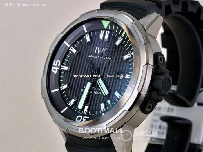 IWC 아쿠아타이머 딥 투 씨 티타늄 블랙다이얼 오토매틱 IWC Aquatimer Deep Two Titanium Black Dial Automatic 46mm 3