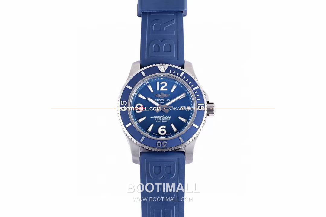 브라이틀링 슈퍼오션 스틸 블랙다이얼 다이버 오토매틱 Breitling Superocean Steel Black Dial Diver Automatic 42mm 1