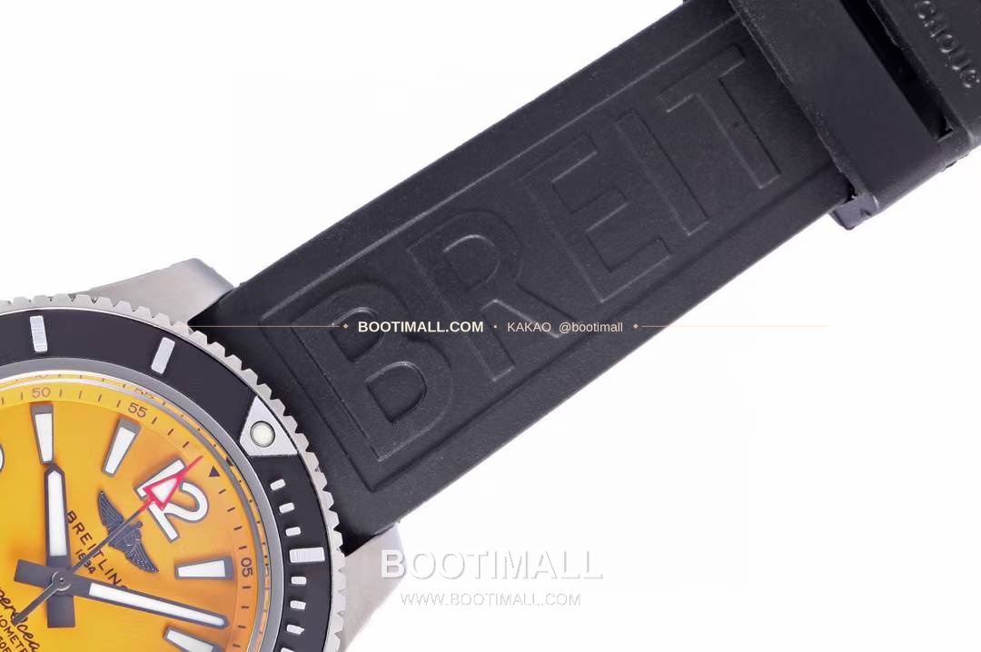 브라이틀링 슈퍼오션 스틸 블랙다이얼 다이버 오토매틱 Breitling Superocean Steel Black Dial Diver Automatic 42mm 6